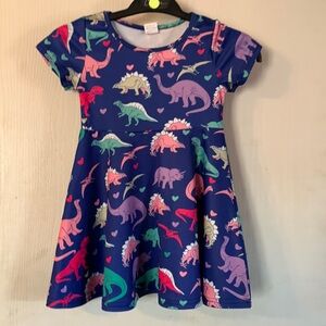 Dinosaur print dress